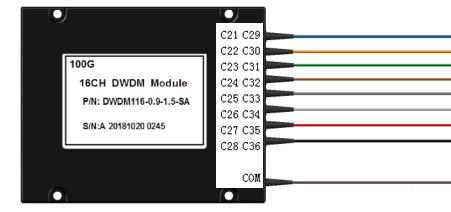 DWDM 16CH ¢0.9 1.5 SC/APC 100G