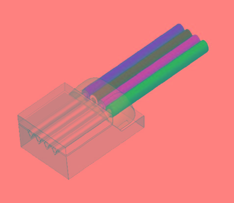 Miniaturized Fiber Array